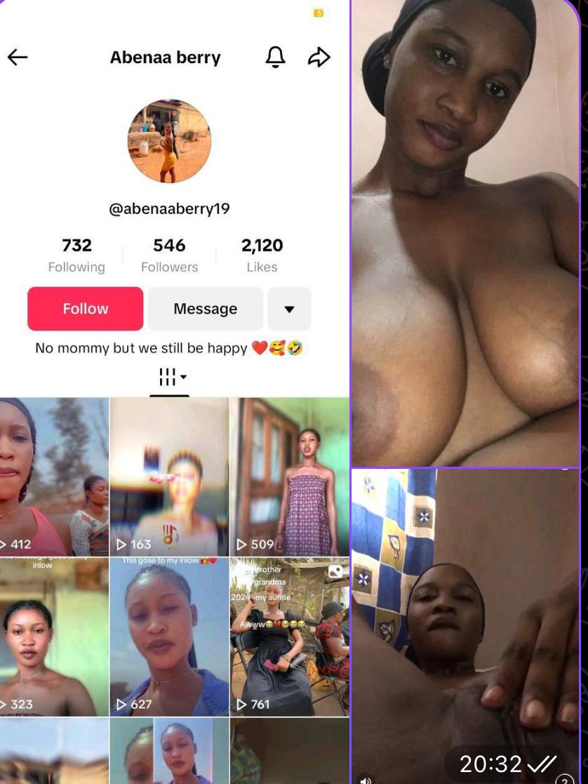 2025 l£ak- abenaaberry19 on TikTok m@sturb@te her big lips pu$$y